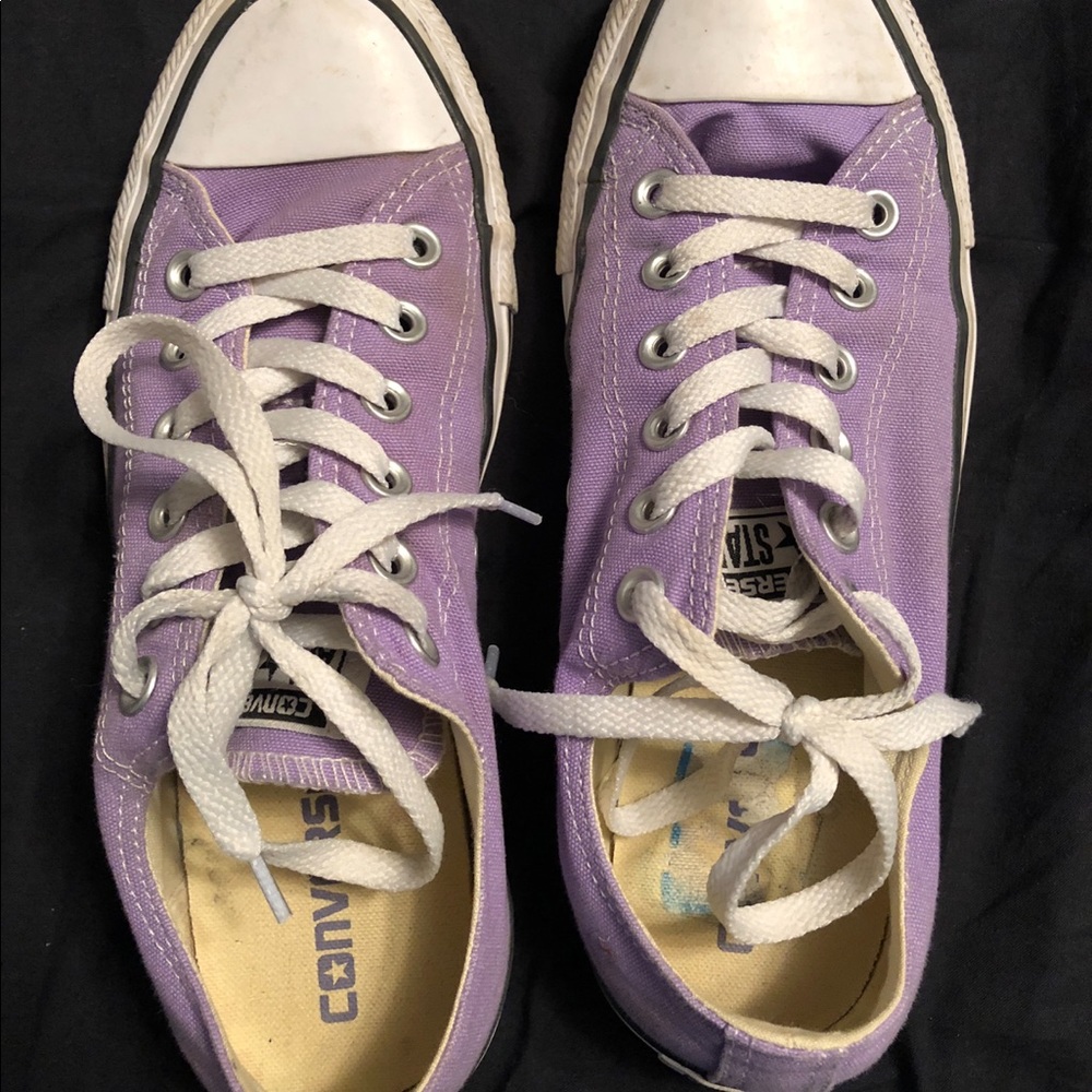 Purple converse!